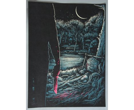 Collection of limited edition silk screen prints including Frightfest Originals for film titles; Friday the 13th by Dan Mumfo