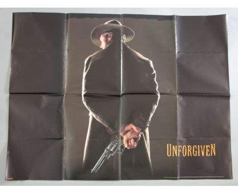 30 British Quad film posters including Unforgiven, Dick Tracy, Candy Man, Alien 3, Spaced Invaders, Wayne's World, Carlitos W