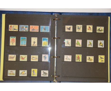 A stamp album containing mint Commonwealth stamp collection.