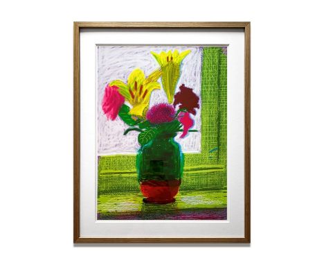 DAVID HOCKNEY 'IPad Drawing no. 268, 16th July 2010', limited edition lithograph 685/2000, published in 2019, 55cm x 35cm, fr