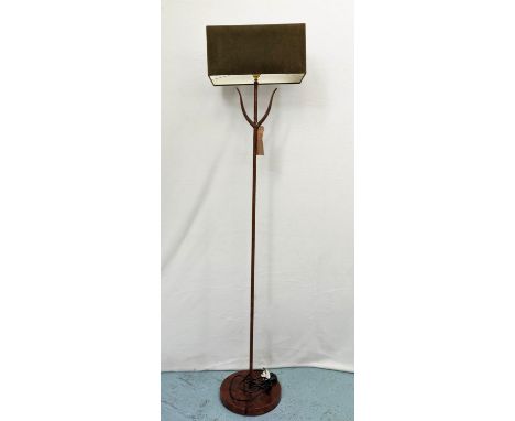 PORTA ROMANA FLOOR LAMP, 169cm tall overall including shade. 