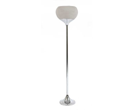 A Guzzini standard lamp,with a chrome support,165cm highCondition report: All appears good. No evidence of a previous diffuse