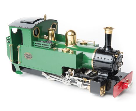 KGR 0-6-0 32mm (G scale) live steam tank locomotive. Produced by Roundhouse Doncaster. Of typical narrow gauge design with ce