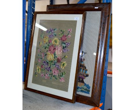 2 FRAMED TAPESTRY PICTURES     