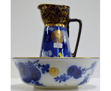 DOULTON POTTERY BASIN & EWER     