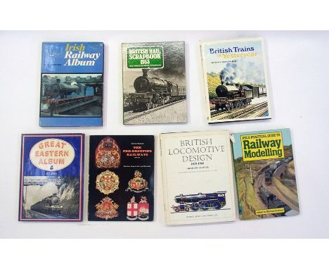 A large quantity of books relating to railways including:- The Irish Railway Album, Lancashire and Yorkshire Album, Great Cen