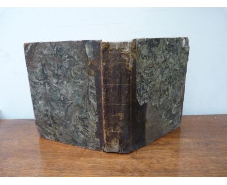 POTTS MR. &nbsp;Lectures on the Practice of Surgery, 1799. 43 neatly written manuscript pages in a thick notebook with other 