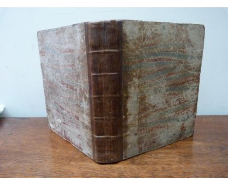 Plain Astronomy"". &nbsp;Manuscript notebook with many pages of handwritten text &amp; a few diags. &amp; calculations. Calf 