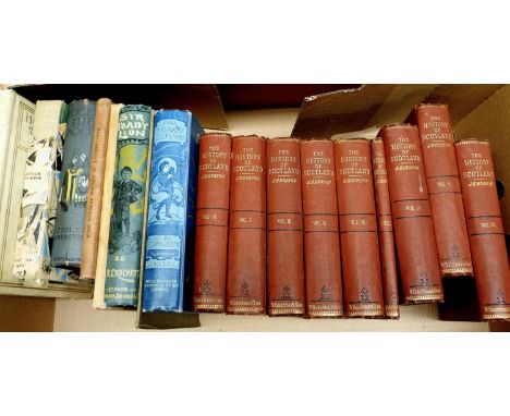 CROCKETT S. R.&nbsp;&nbsp;Sir Toady Lion &amp; Sir Toady Crusoe. 2 vols. Each illus. by Gordon Browne. Orig. pict. cloth. N.d