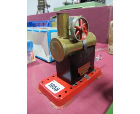 A Mamod Minor 2 Live Steam Engine, unboxed, good condition, complete with burner.
