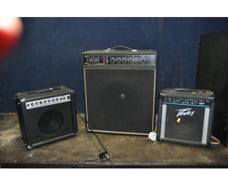 A JHS C50R VINTAGE GUITAR COMBO with 12in speaker (PAT pass, powers up, audio pop on powering but not tested any further), a 