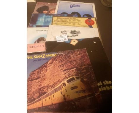 Records : Small selection of decent Rock title inc Baldry, Clock DVA, Fairport, Friedman (signed) etc (9)