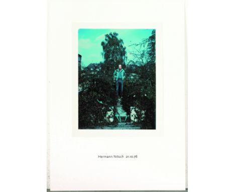 δ Richard Hamilton 1922-2011Polaroid Portrait, Hermann Nitsch 21.10.76Digital restoration in colours of a polaroid photograph