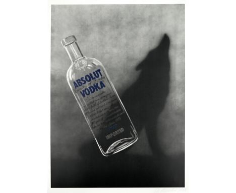 Ed Ruscha (b.1937)Absolut Offset lithograph printed in colours, 1988, on wove, signed and dated in pencil, from an edition of