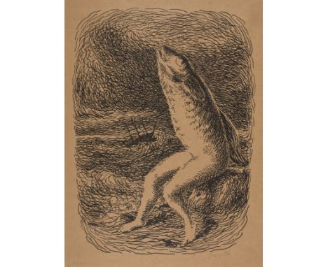 δ Rene Magritte (1898-1967)Les Chants de MaldororLithograph, 1948, signed and numbered from the edition of 100 in pencil, on 