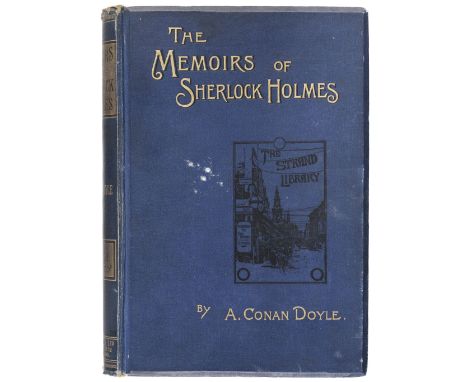 Doyle (A. Conan). The Memoirs of Sherlock Holmes, 1st edition, London: George Newnes, 1894, illustrations by Sidney Paget, oc