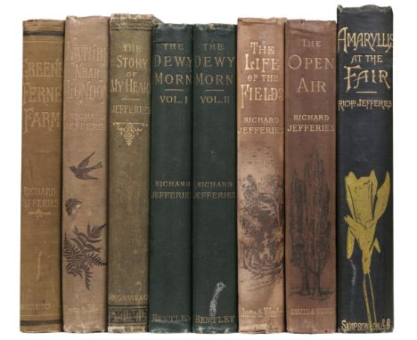 Jefferies (Richard). Green Ferne Farm, 1st edition, London: Smith, Elder &amp; Co., 1880, 8 pp. publisher's catalogue at rear