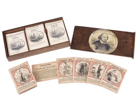 * Card Games. New Shaksperean Game, "As You Like It", [London: Asser and Sherwin], circa 1862, three decks of 152 cards, each