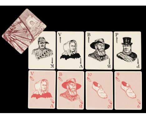* Playing cards. Boer deck, Parow, South Africa: Cape Times Ltd, for S.A. Playing Cards in Odendaalsrus, 1961, the complete d