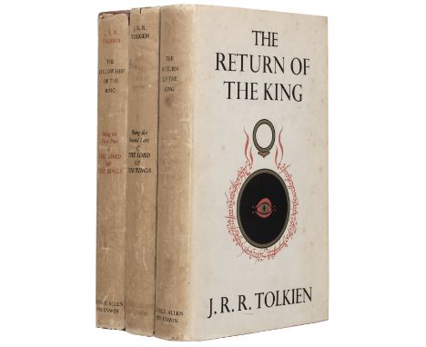 Tolkien (J. R. R.) The Lord of the Rings: The Fellowship of the Ring, 10th impression, 1961; The Two Towers, 7th impression, 