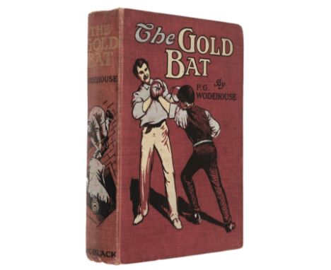 Wodehouse (P. G.) The Gold Bat, 1st edition, 1st issue, London: Adam &amp; Charles Black, 1904,  1st issue with 2 pp. adverti