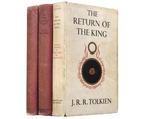 Tolkien (J. R. R.) The Lord of the Rings: The Fellowship of the Ring; The Two Towers, The Return of the King, 1st editions, L
