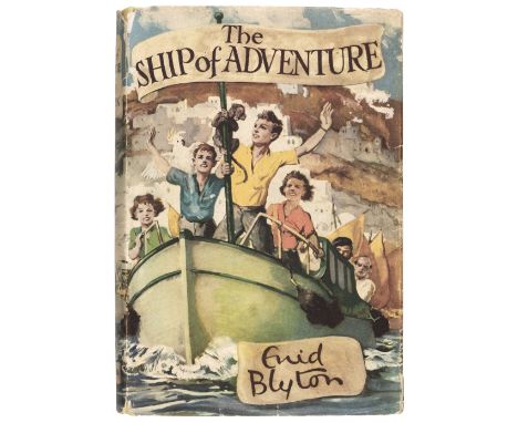 Blyton (Enid). The Ship of Adventure, 1st edition, London: Macmillan and Co., 1950, illustrations by Stuart Tresilian, partia