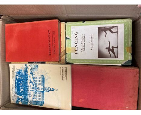 A number of books to include sporting biographies, sports, and hunting pursuits, etc (3 boxes)