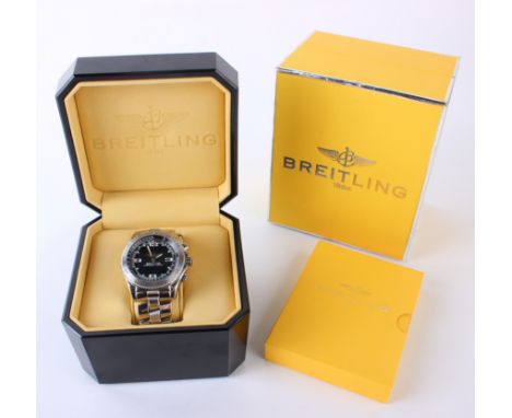 A gentleman's Breitling chronometer B1 with original box and certificates