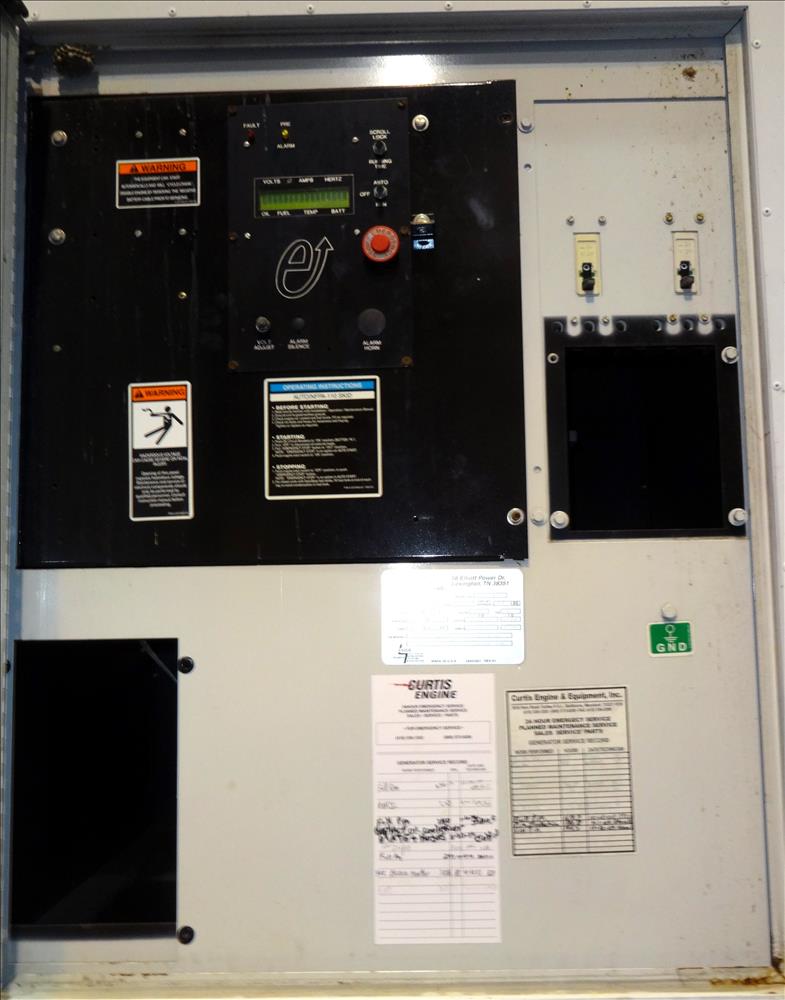 Elliot Power Systems Model 100 RD 80 kW Standby Diesel Generator Set