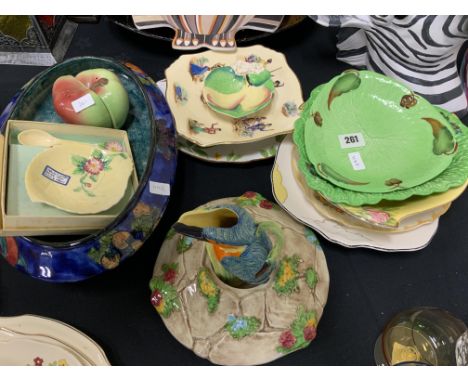 CARLTONWARE DISHES AND OTHER 1930's DISHES AND POTTERY