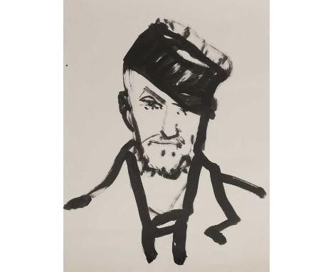 ▴ Sven Berlin (1911-1999)'Girl Seated'signed 'SVEN Berlin', inscribed with title and dated '60', pencilsheet 78 x 54.5cm;The 
