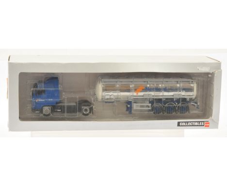 WSI a boxed 1/50th scale, 07-1025 Nedlloyd Road Cargo Scania 3 Streamline 4x2 + Tankoplegger Zonder Pompkist "Nedlloyd". Cond