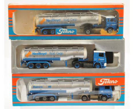 Tekno, a boxed group of 1:50 scale Tankers to include, "Nedlloyd" and similar Issues to include all Tankers and similar - Exc