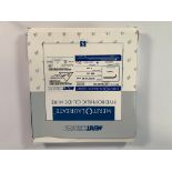 Pack of five Laureate Hydrophilic Angled Guide Wires (0.035" x 180cm) by Merit Medical (LWSTDA35180)