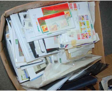A box of various stamps and first day covers Condition report: Available upon request