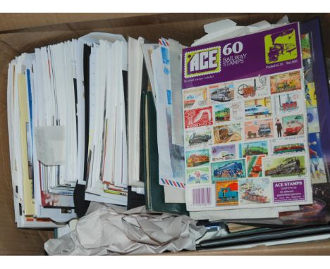 A large collection of stamps and first day covers in two large boxes Condition report: Available upon request