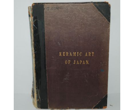 Keramic Art of Japan by George Ashdown Audsley and James Lord Bowes, 1875 Condition report: Pendant has 9ct stamped verso. Ch
