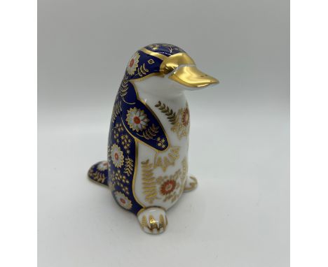 A Royal Crown Derby paperweight, Platypus, introduced to mark the 1988 Australian bi-centenary celebrations, date code for 19