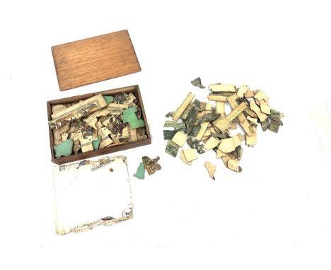 Two vintage wooden jigsaws 