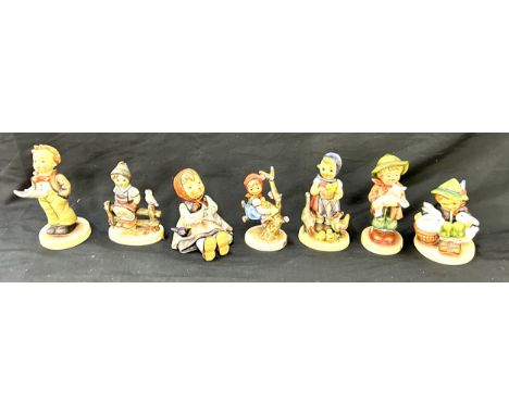 Selection of Hummel Goebel figures 