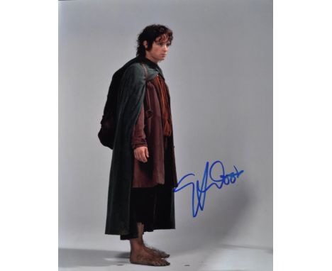 Lord Of The Rings - Elijah Wood - Frodo Baggins - an autographed 8x10" colour photograph from the franchise. Signed neatly in