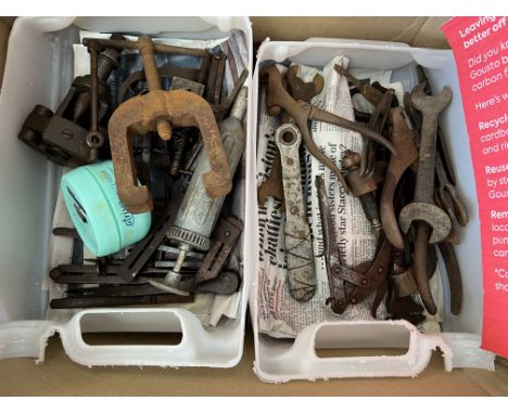 2 boxes of various tools.