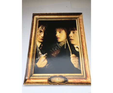 An unused Harry Potter film poster proof sheet, approx 30cm x 42cm.