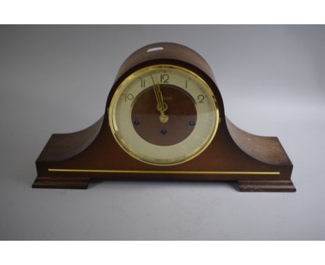 A Mid 20th Century Hermle Westminster Chime Mantle Clock, 42cm Wide