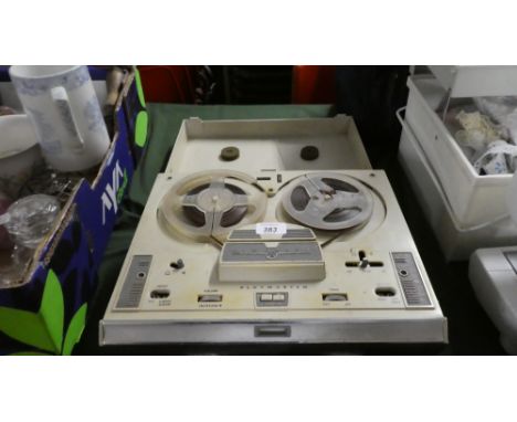 A Vintage Fidelity Playmaster Reel-to-Reel Tape Recorder