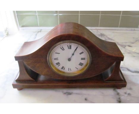An Edwardian mantel clock