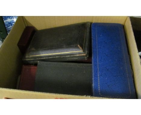 Various vintage cutlery, condiment and jewellery boxes
