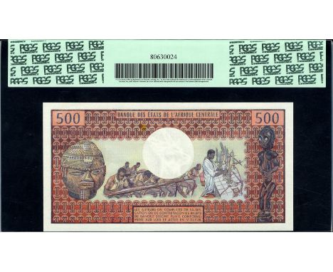 Central African Republic, P 1, Linzmayer B101a, Leclerc/Kolsky 587,République Centrafricaine, Banque des États de l'Afrique C