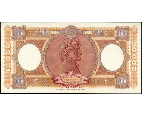 Italy, P 89a, Gavello BC73A, ALFA BI.833, Banca d'Italia, 10,000 Lire, 8 May 1948. Two women representing Venezia and Genova 